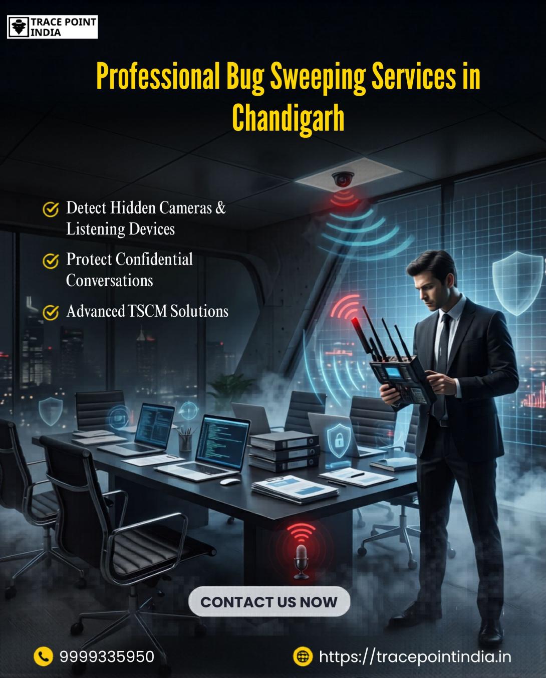 Professional Bug Sweeping Services in Chandigarh