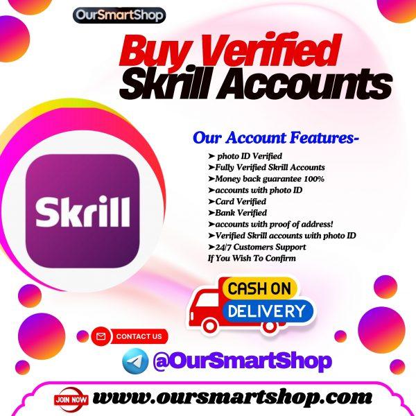 Buy Verified Skrill Accounts 