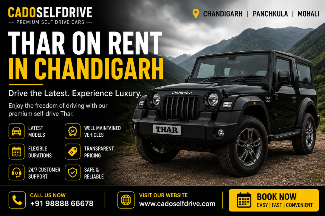 Self Car Drive in Chandigarh