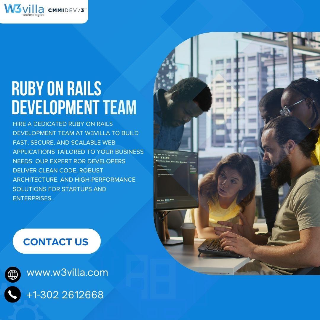 Ruby on Rails Development Team
