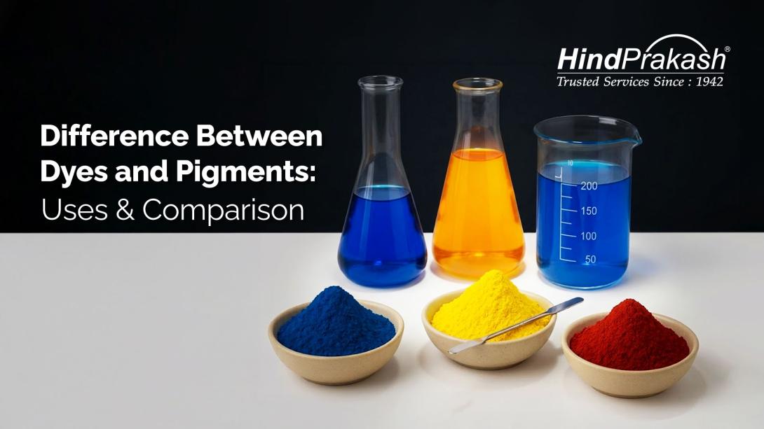 Difference Between Dyes and Pigments