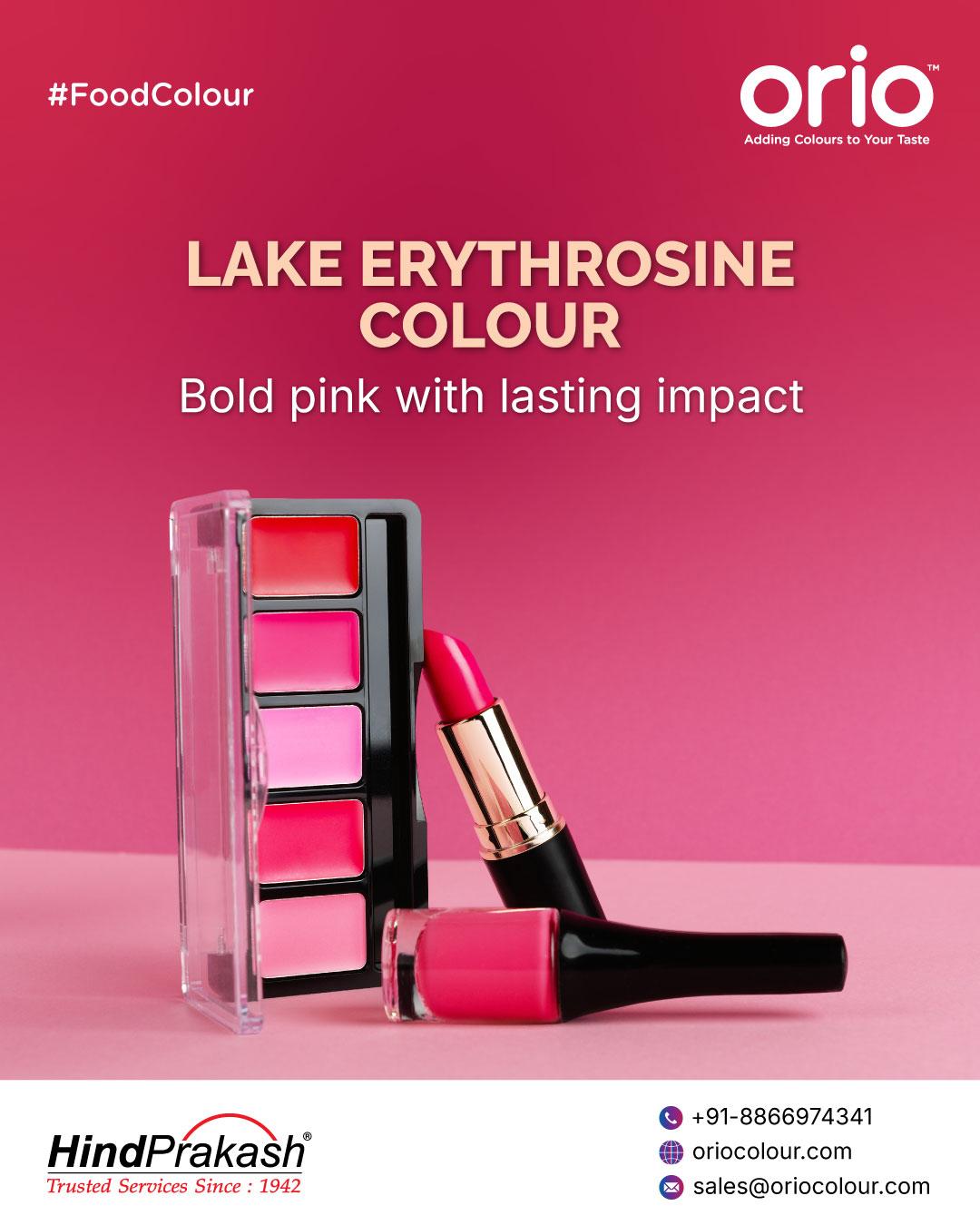 Lake Erythrosine Food Colour Manufacturers