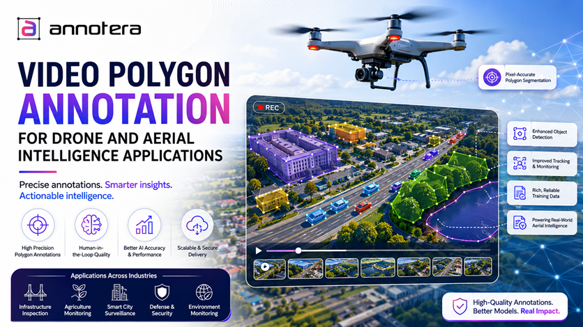 Video Polygon Annotation for Drone and Aerial Intelligence Applications