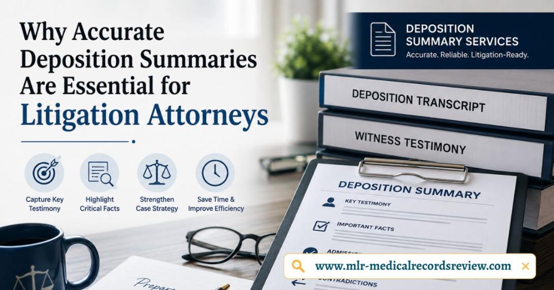 deposition summary service