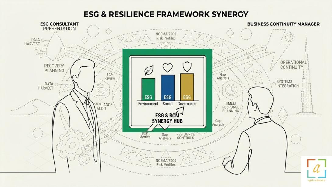 Discover how ESG consulting, a professional ESG consultant, and comprehensive ESG consultancy can strengthen business continuity and compliance for UAE organizations. Practical insights for leaders.
