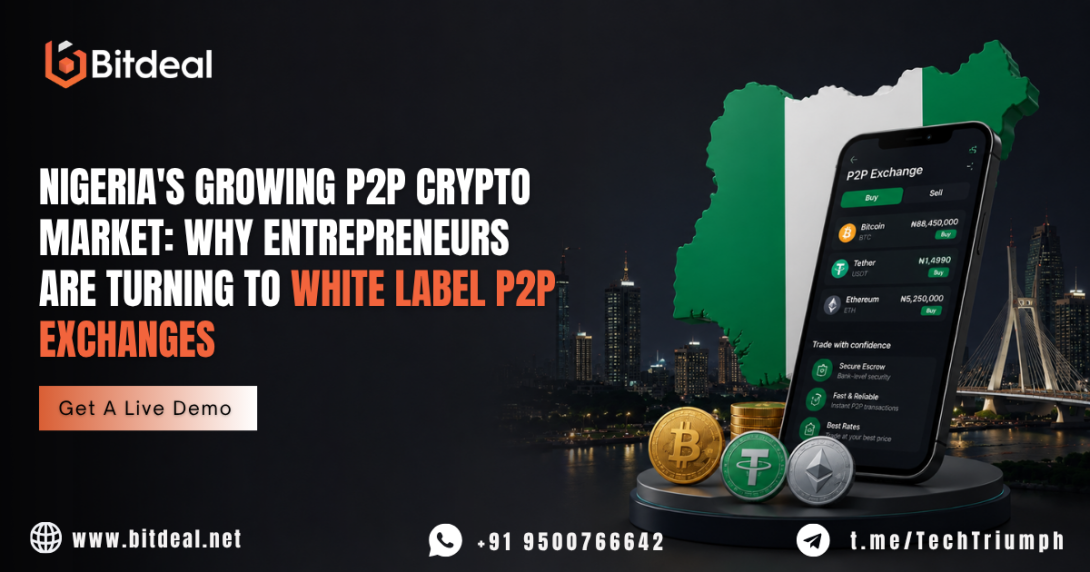 Nigeria’s P2P crypto market is growing fast, pushing entrepreneurs to launch white-label exchanges for quicker, easier entry into the crypto industry.