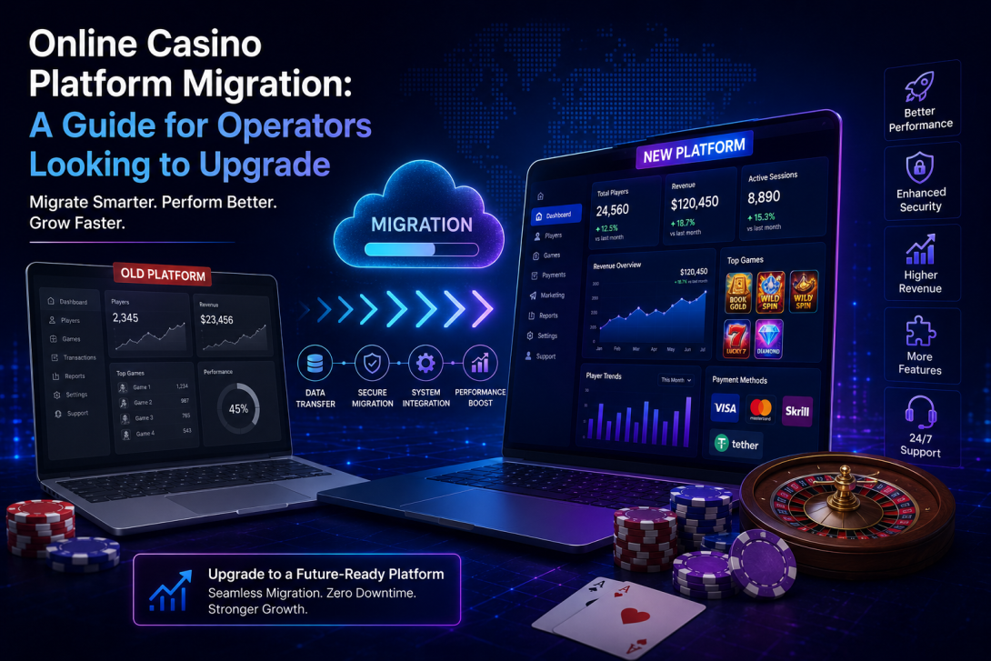 Online Casino Platform Migration: A Guide for Operators Looking to Upgrade