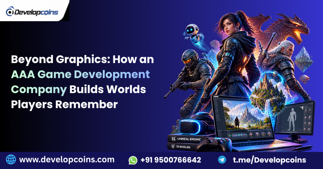 AAA Game Development - Developcoins