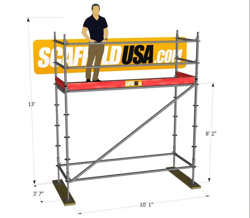 steel scaffolding