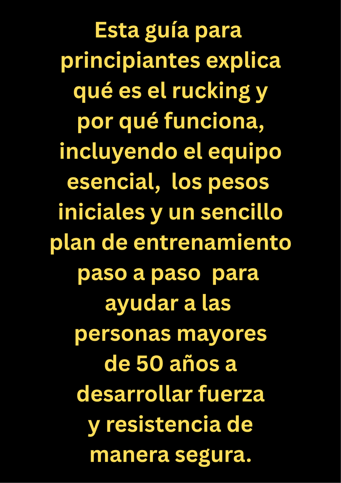 Rucking—caminar con una mochila con peso—es una de las formas más simples de desarrollar fuerza, resistencia y salud cardiovascular después de los 50, todo sin necesidad de un gimnasio.