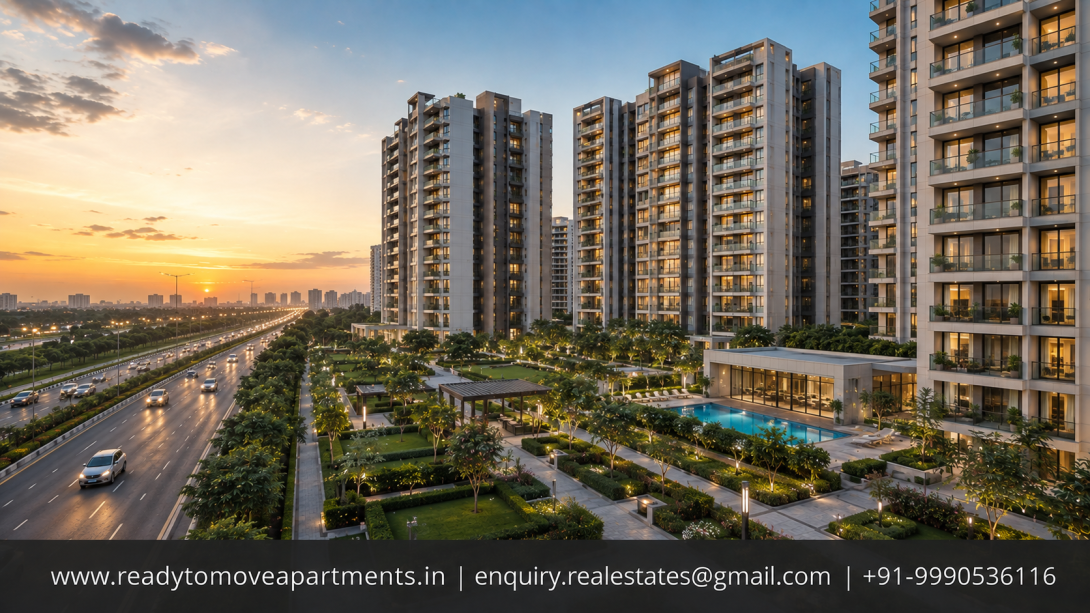 residential property on NH-8, flats on NH 8 Gurgaon, luxury apartments Gurgaon, property on National Highway 8, ready to move flats Gurgaon, Gurgaon real estate guide