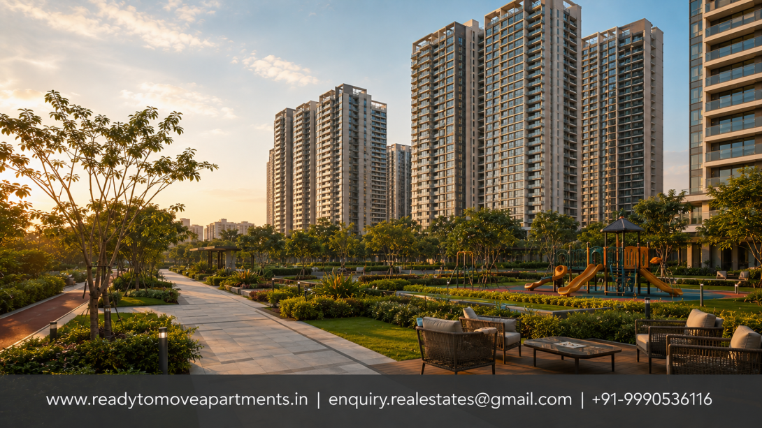 3 BHK homes New Gurgaon, New Gurgaon 3 BHK apartments, residential property in New Gurgaon, ready to move flats New Gurgaon