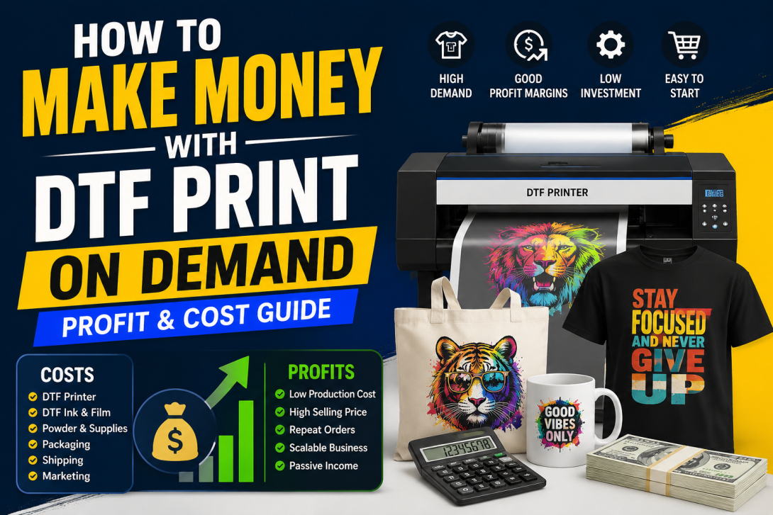  DTF printing