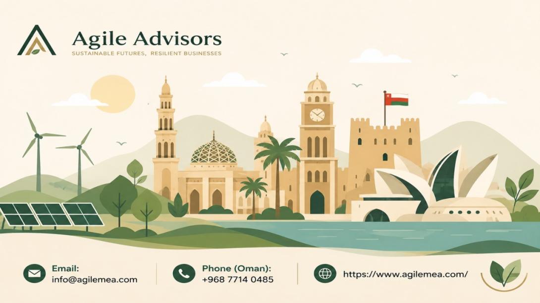 Discover why sustainability consultancy in Oman is essential for regulatory compliance and business growth. Learn how a sustainability consultant in Oman can help with ESG reporting and strategic alignment with Oman Vision 2040.
