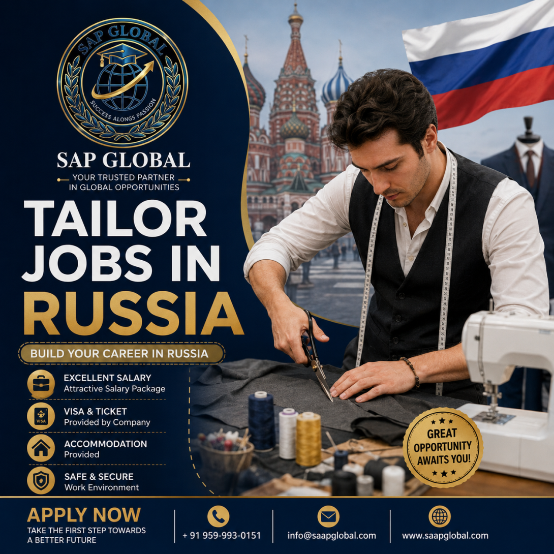 Tailor Jobs in Russia 