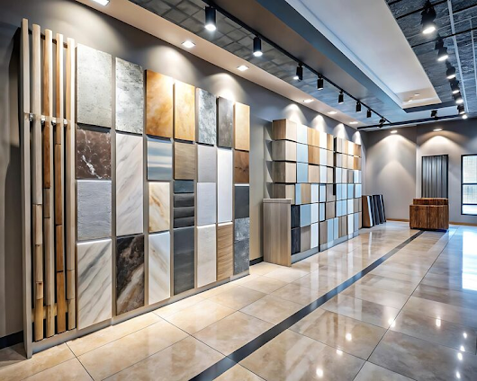 tile floor showroom